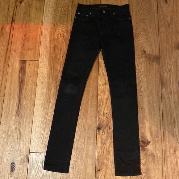 Nudies jeans in black. Great condition - Picture 1 of 4